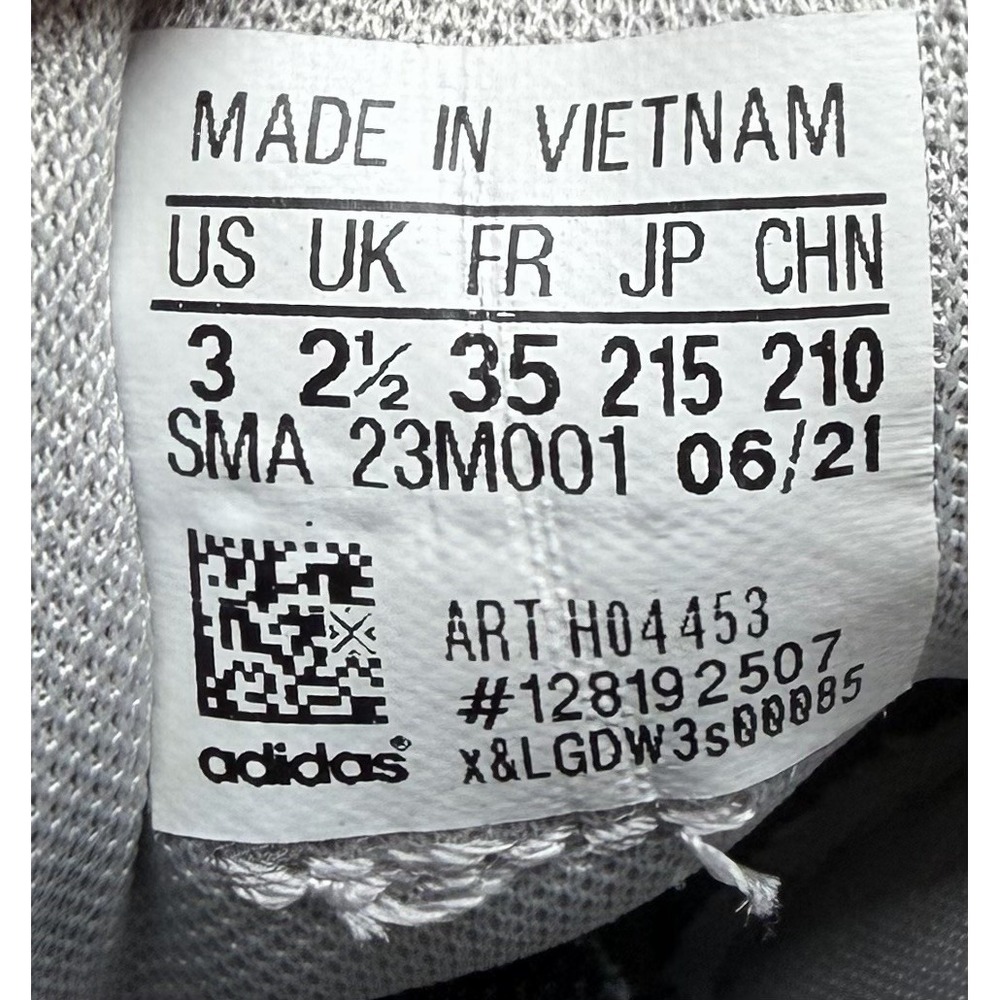 Size 3 (PS) - adidas Racer TR2‎ Low Grey H04453 - Picture 7 of 7